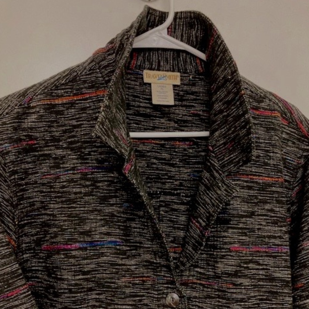 TravelSmith Women's Fall Tweed Jacket XL